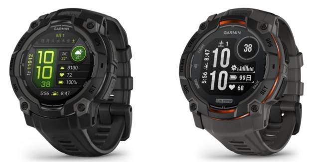 Garmin Instinct 3 AMOLEDと3 Dual Powerの違い