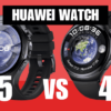 HUAWEI WATCH 5と4の比較