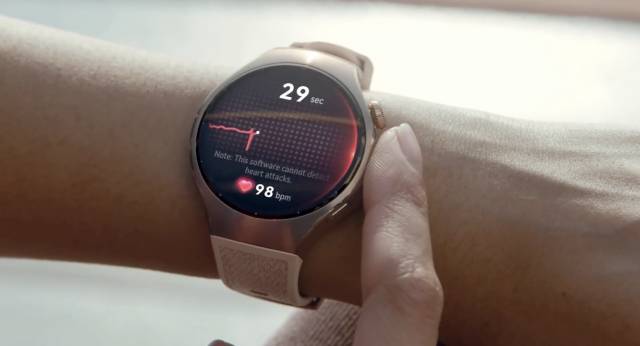 HUAWEI WATCH 5の心電図