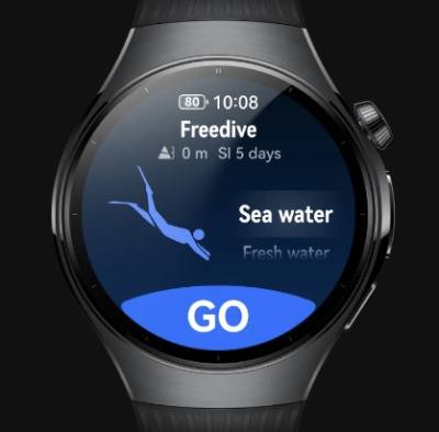 HUAWEI WATCH 5のダイビング機能