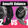 Amazfit Balance 2と1の比較