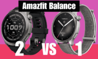 Amazfit Balance 2と1の比較