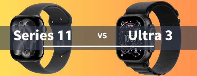 Series11とUltra3の比較